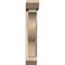 Ekena Millwork Funston Slat Smooth Bracket w/ Offset Brace, Douglas Fir, 5 1/2"W x 22"D x 30"H BKT0604X22X30FST06SDF - alternate 4